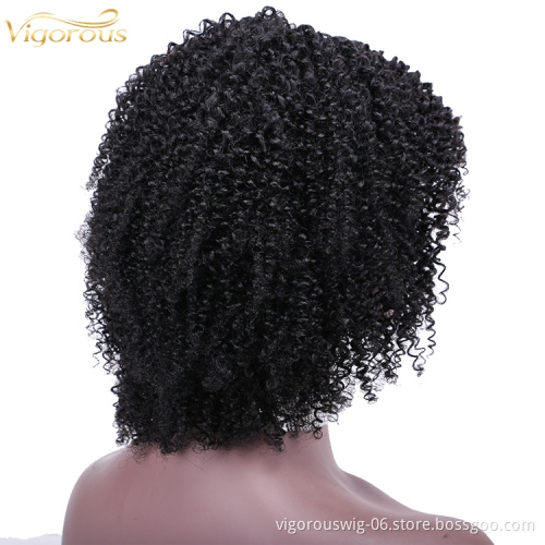 Short bob afro curly wholesale inch pixie cut wave black cheap glueless brazilian real human hair wigs black women